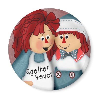 Ann & Andy Magnet by made2ordermagnets