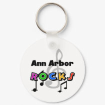Ann Arbor Rocks keychains