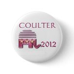 Ann Coulter 2012 Pinback Buttons