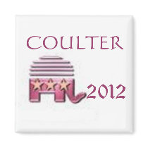 Ann Coulter 2012 Fridge Magnet