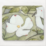 Ann Haaland Dogwood Flower Mouse Pad mousepads