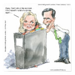 Ann Romney In A Binder Poster posters