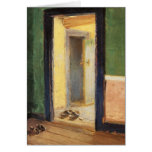 Anna Ancher Danish artist At Lunchtime wooden shoe Greeting Card