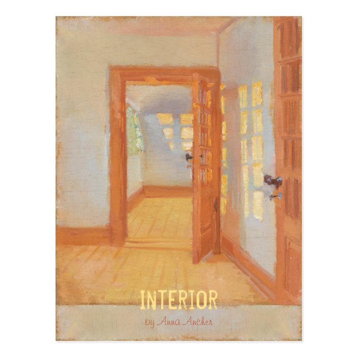 Anna Ancher Interior Brøndum's annex CC0042 Postcard