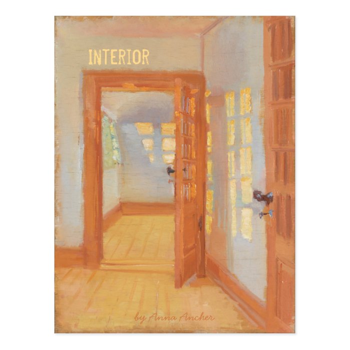 Anna Ancher Interior Brøndum's annex CC0052 Postcard
