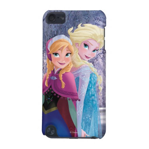 Anna And Elsa Holding Hands Ipod Touch 5g Case Zazzle