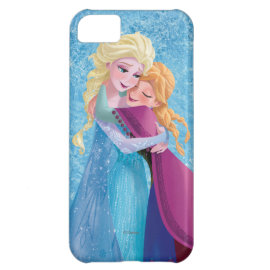 Anna and Elsa Hugging Case For iPhone 5C