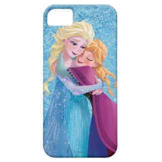 Anna and Elsa Hugging iPhone 5/5S Case