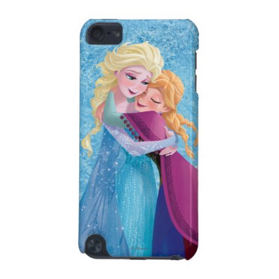Anna and Elsa Hugging iPod Touch 5G Cases