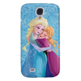 Anna and Elsa Hugging Samsung Galaxy S4 Covers