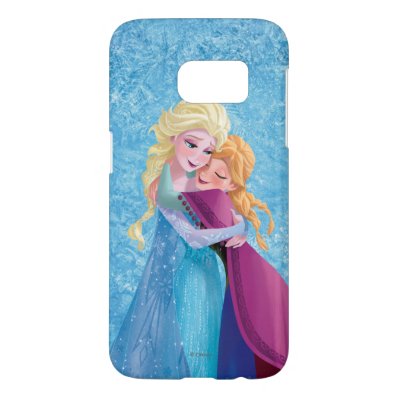Anna and Elsa Hugging Samsung Galaxy S7 Case