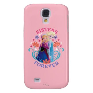 Anna and Elsa Sisters Forever Galaxy S4 Cover