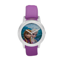 Anna and Elsa Watches at Zazzle