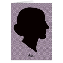 Anna Bates Note Cards cards