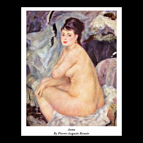 Anna By Pierre-Auguste Renoir Poster