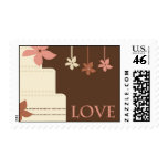 Anna "Love" Invitation Stamp for Square Envelope