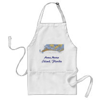 Anna Maria Island Florida Nautical chart Apron