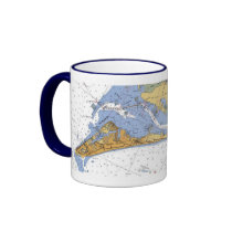 Anna Maria Island Florida Nautical Chart Mug