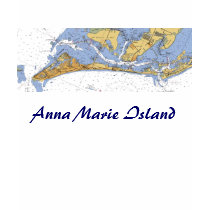 Anna Maria Island Florida Nautical chart shirt by sailorpatp Anna Maria Island Florida Nautical chart shirt