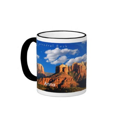 Anna on Cathedral Rock and Courthouse Mug by SedonaMugs