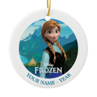 Anna Personalized Christmas Tree Ornaments