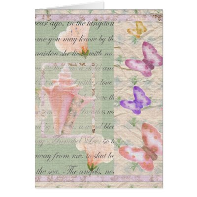 Annabell Lee Greeting Card by RLMdesignes