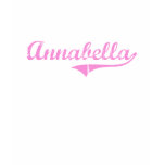 Annabella Classic Style Name t-shirts