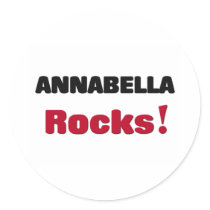 Annabella Rocks Stickers