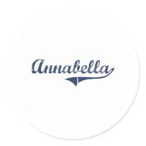 Annabella Utah Classic Design Round Stickers