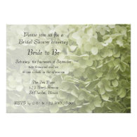 Annabelle Hydrangea Bridal Shower Invitation