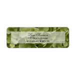 Annabelle Hydrangea Return Address Labels