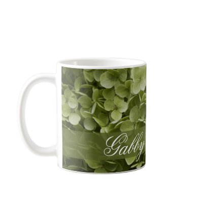 Annabelle Hydrangea Wedding Coffee Mug