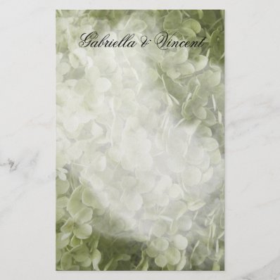 Annabelle Hydrangea Wedding Stationery