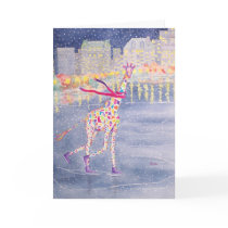Annabelle on Ice Christmas & New Year Card