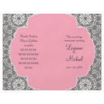 AnnaLiese Damask - Formal Wedding Program flyers