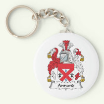 Annand Family Crest Keychain