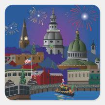 Annapolis Holiday Sticker