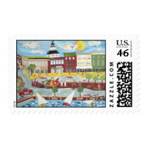 Annapolis in the Summer Postage Stamp