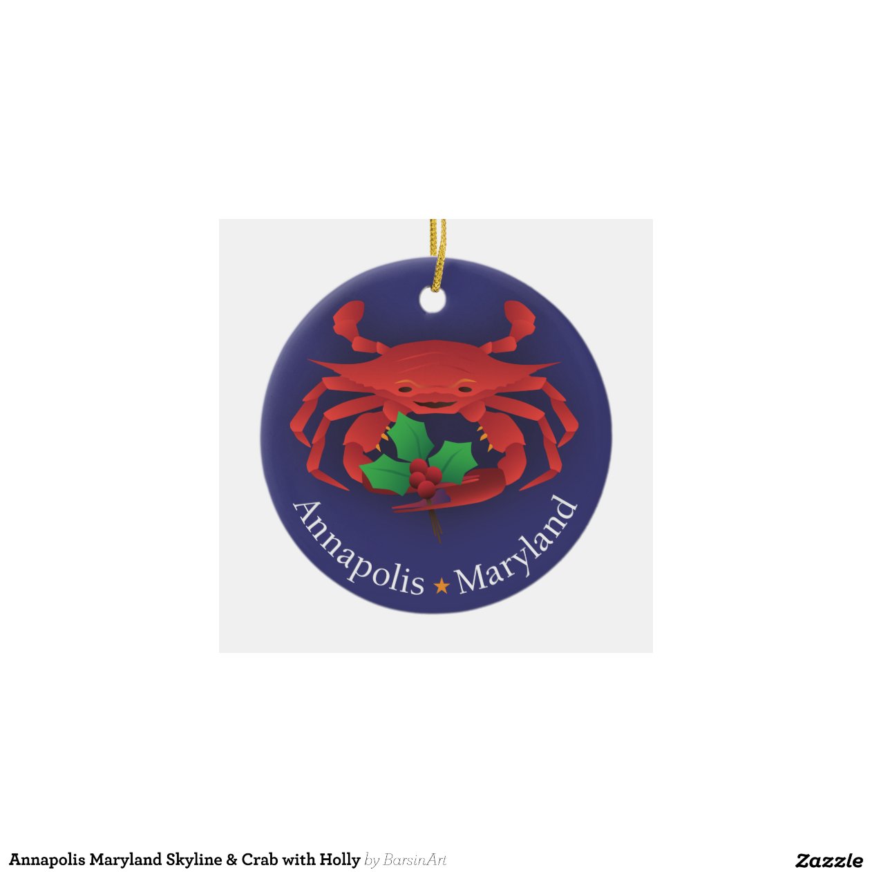 annapolis maryland christmas ornament zazzle annapolis maryland christmas ornament zazzle