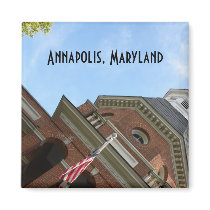 Annapolis, MD courthouse magnet