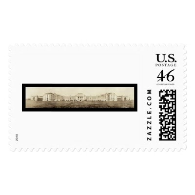Annapolis Navy Academy Photo 1919 Postage Stamps by lc_panoramicphotos
