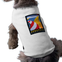 Annapolis, Sails Doggie Tshirt