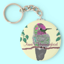 Anna's Hummingbird #2 keychains