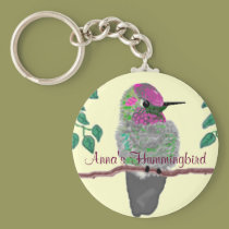 Anna's Hummingbird #2 keychains