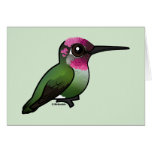 Anna's Hummingbird Note Card