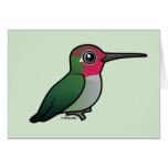 Anna's Hummingbird Note Card