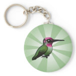 Anna's Hummingbird Basic Keychain