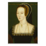 Anne Boleyn Second Wife of Henry VIII Portrait Card