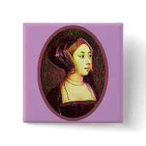 Anne Boleyn - Woman Button