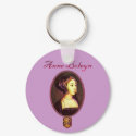 Anne Boleyn - Woman Keychain by Jaenne Anne Boleyn - Woman Keychain